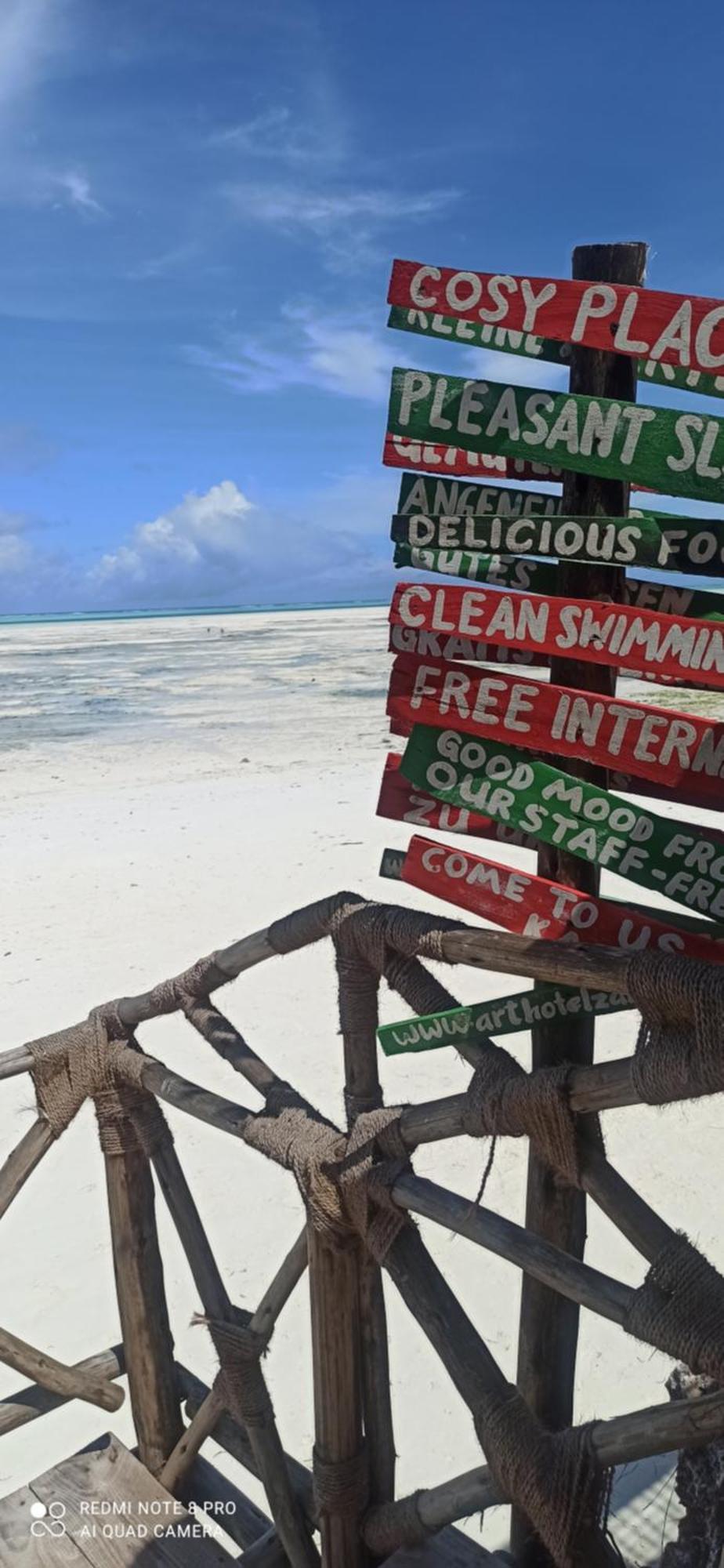 Art Hotel Zanzibar จัมเบียนี ภายนอก รูปภาพ